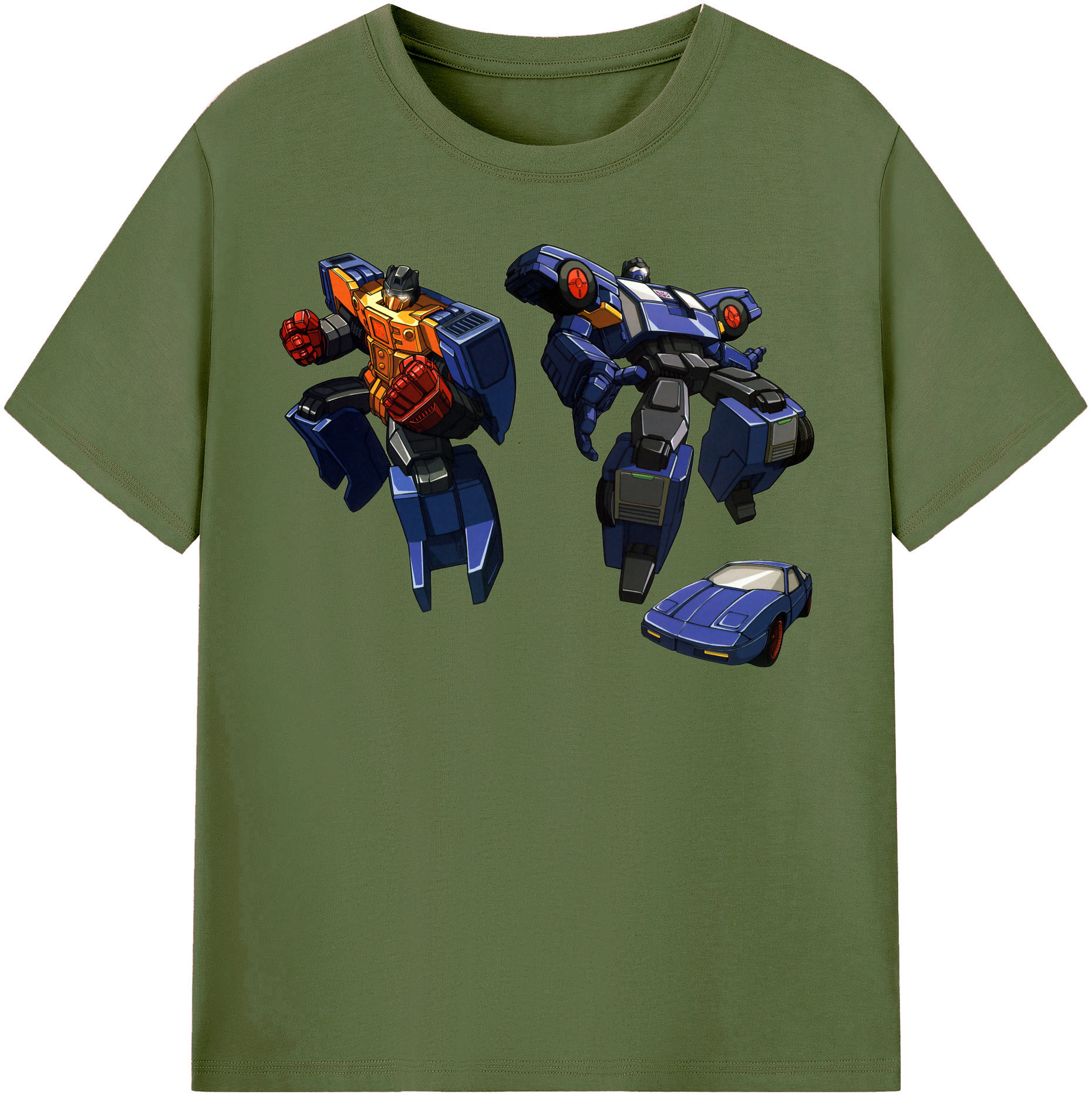 （画像用）  綿100％半袖Tシャツ（フロントプリント）